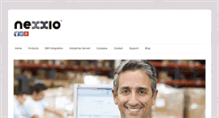 Desktop Screenshot of nexxio.com