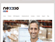 Tablet Screenshot of nexxio.com